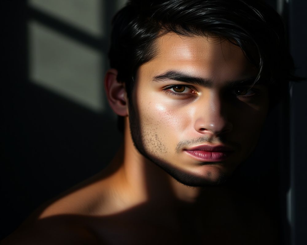 Sebastián Cortés artistic creative portrait