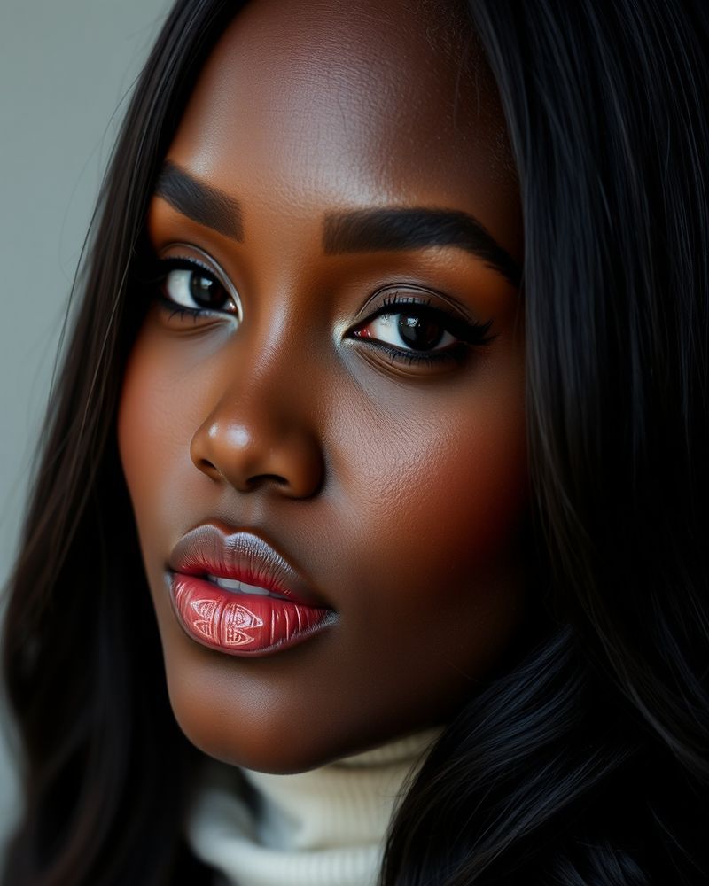 Selam Girma beauty close-up portrait