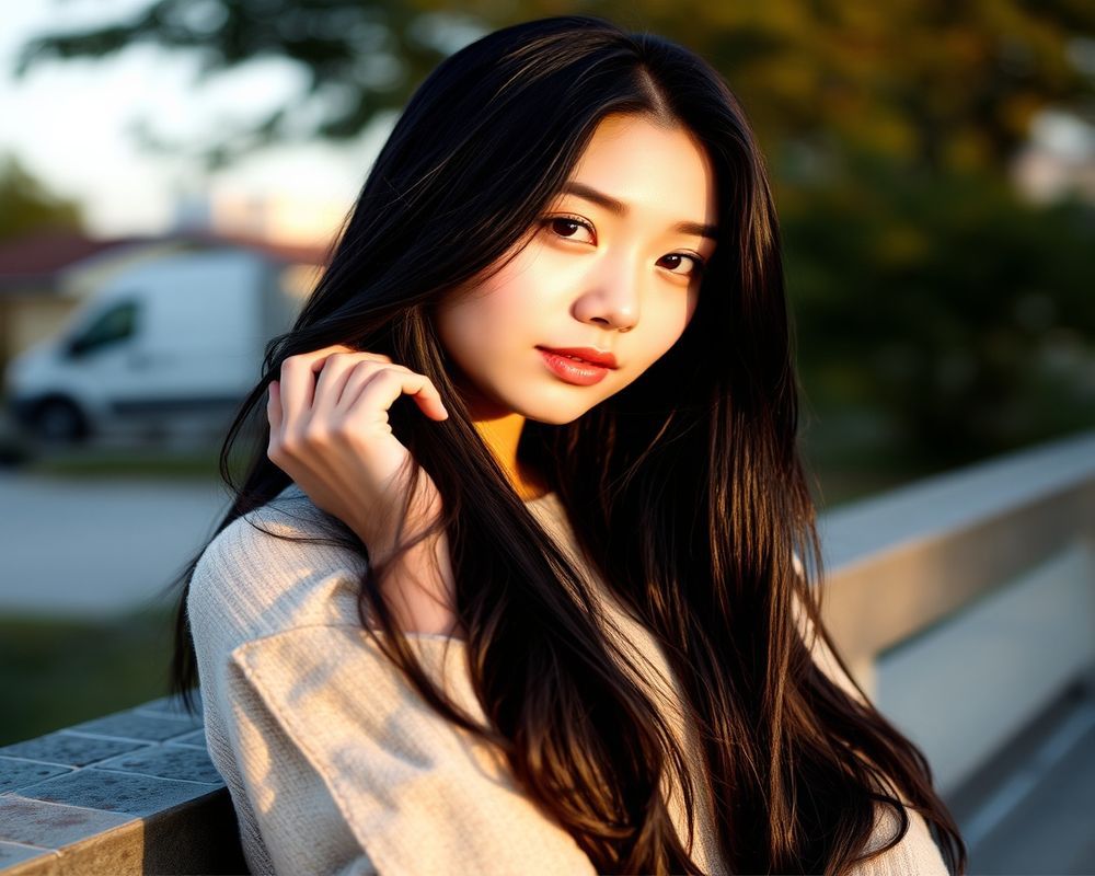 Seo-Yeon Park natural outdoor lifestyle portrait