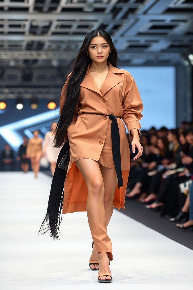 Seo-Yeon Park fashion runway walk