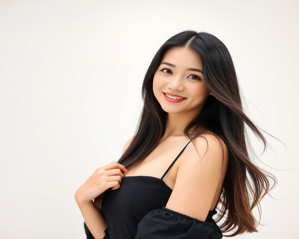 Seo-yun Park commercial brand campaign with natural smile