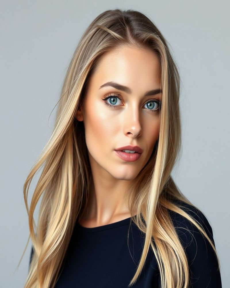 Sienna Blake professional headshot, studio lighting with neutral background