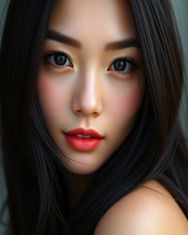 Siriporn Chantra beauty close-up portrait