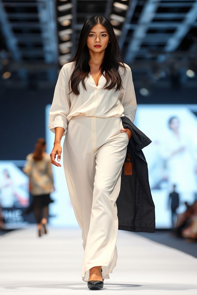 Siriporn Chantra fashion runway walk