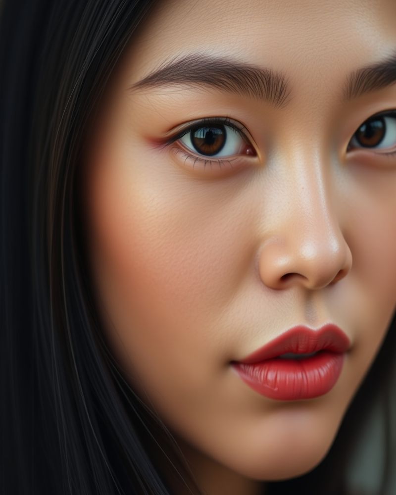 Siriporn Chatri beauty close-up portrait