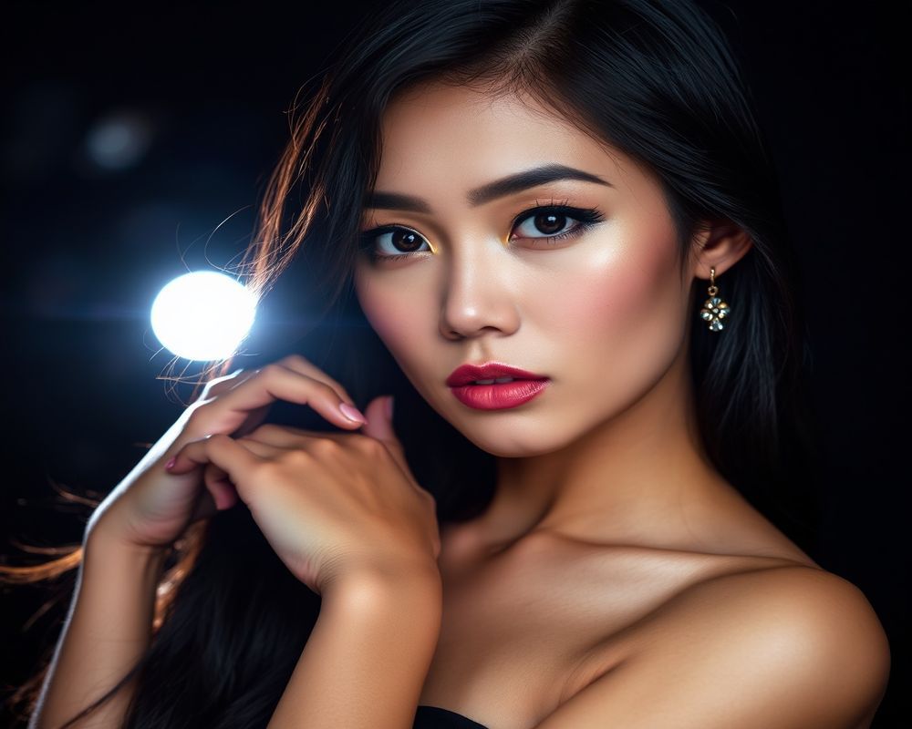 Siriporn Kittikul high fashion editorial