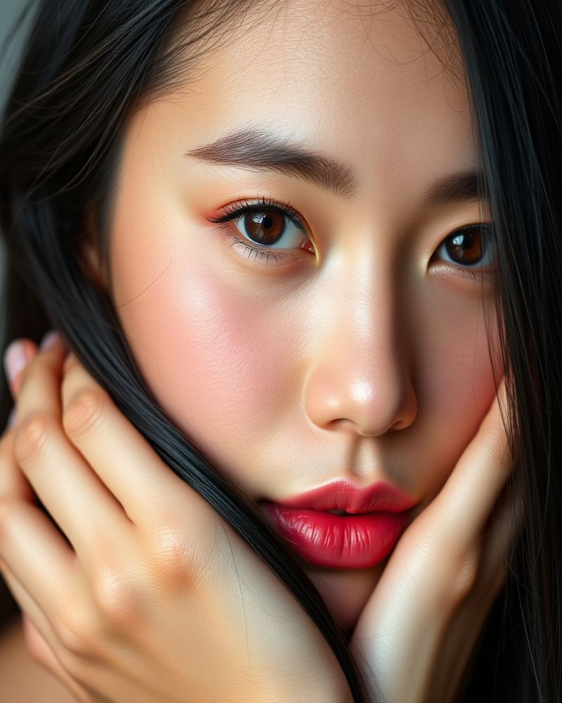 Siriporn Kittikul beauty close-up portrait