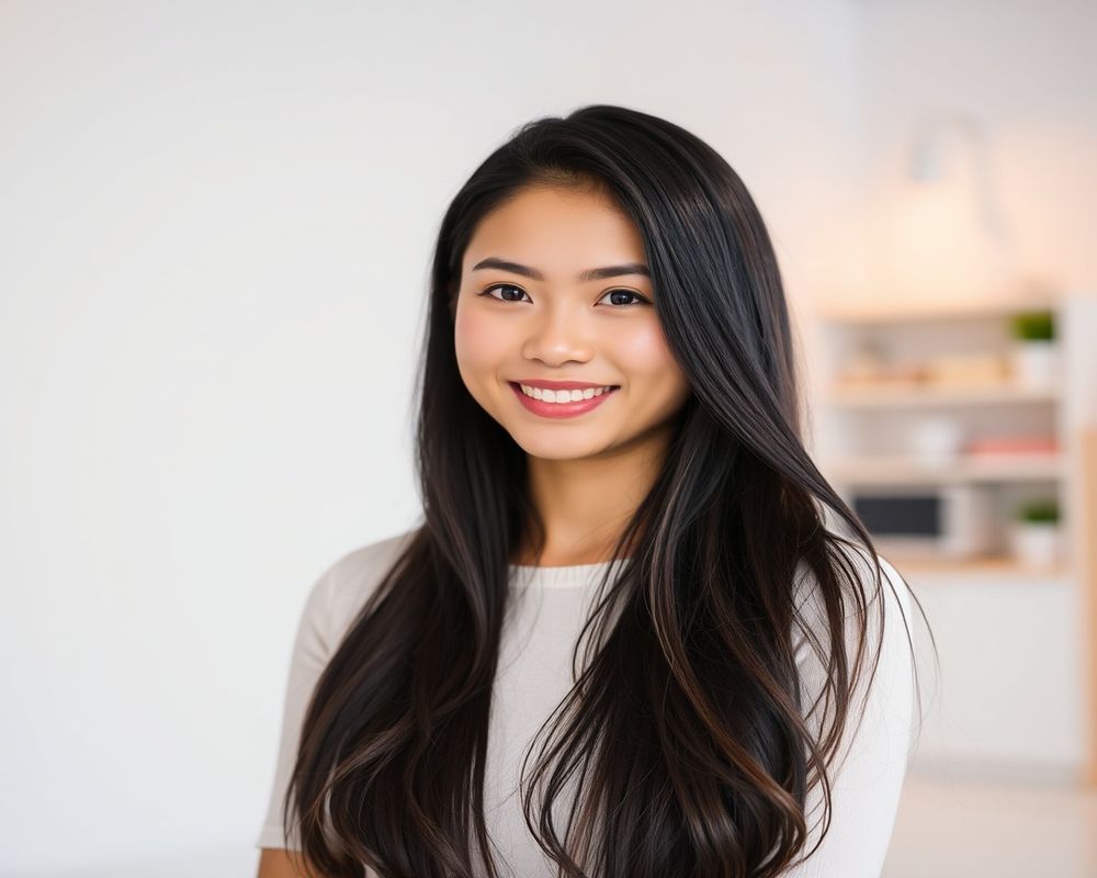 Siriporn Thananon commercial brand campaign with natural smile