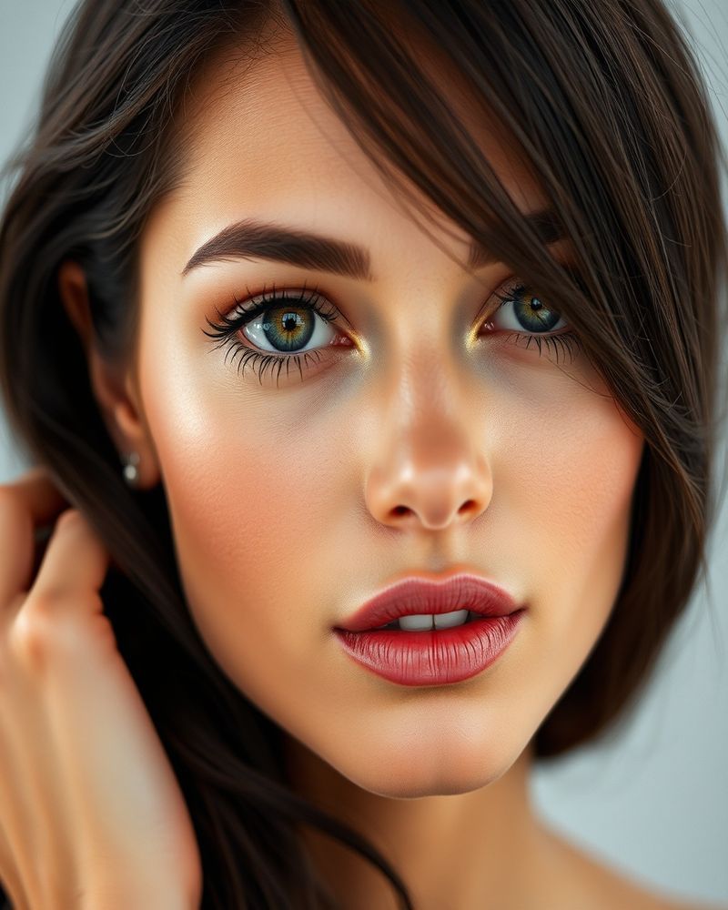 Sofia Bellini beauty close-up portrait