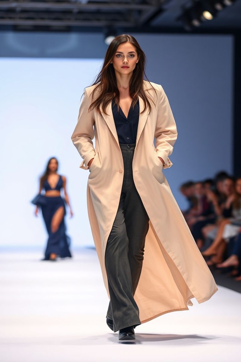 Sofia Bellini fashion runway walk