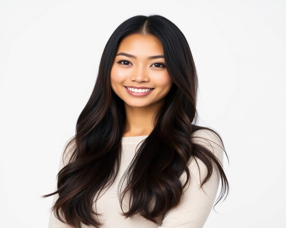 Sofia Dela Cruz commercial brand campaign with natural smile