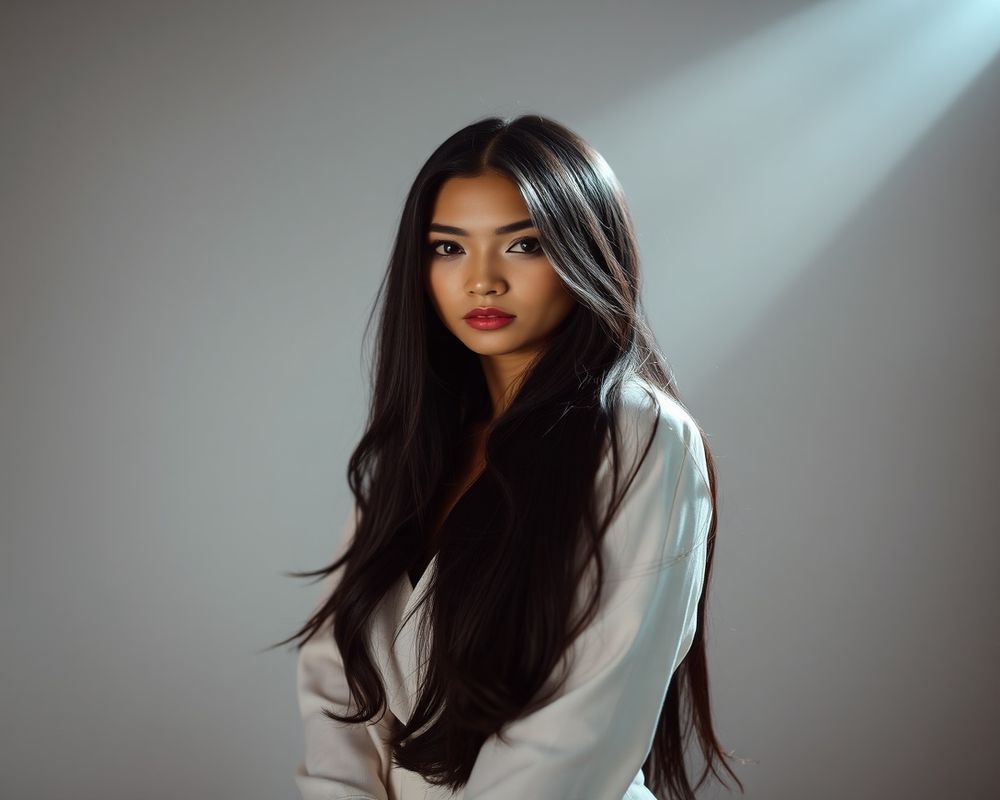 Sofia Delacruz high fashion editorial photograph