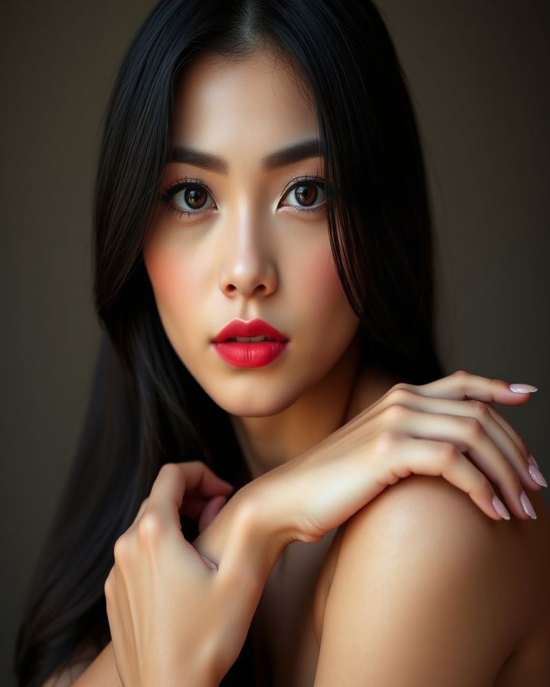 Sofia Delacruz beauty close-up portrait
