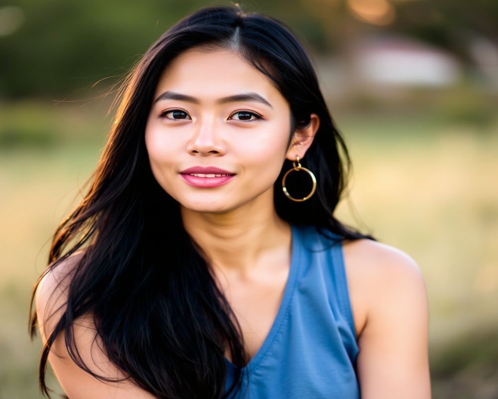 Sofia Delgado natural outdoor lifestyle portrait