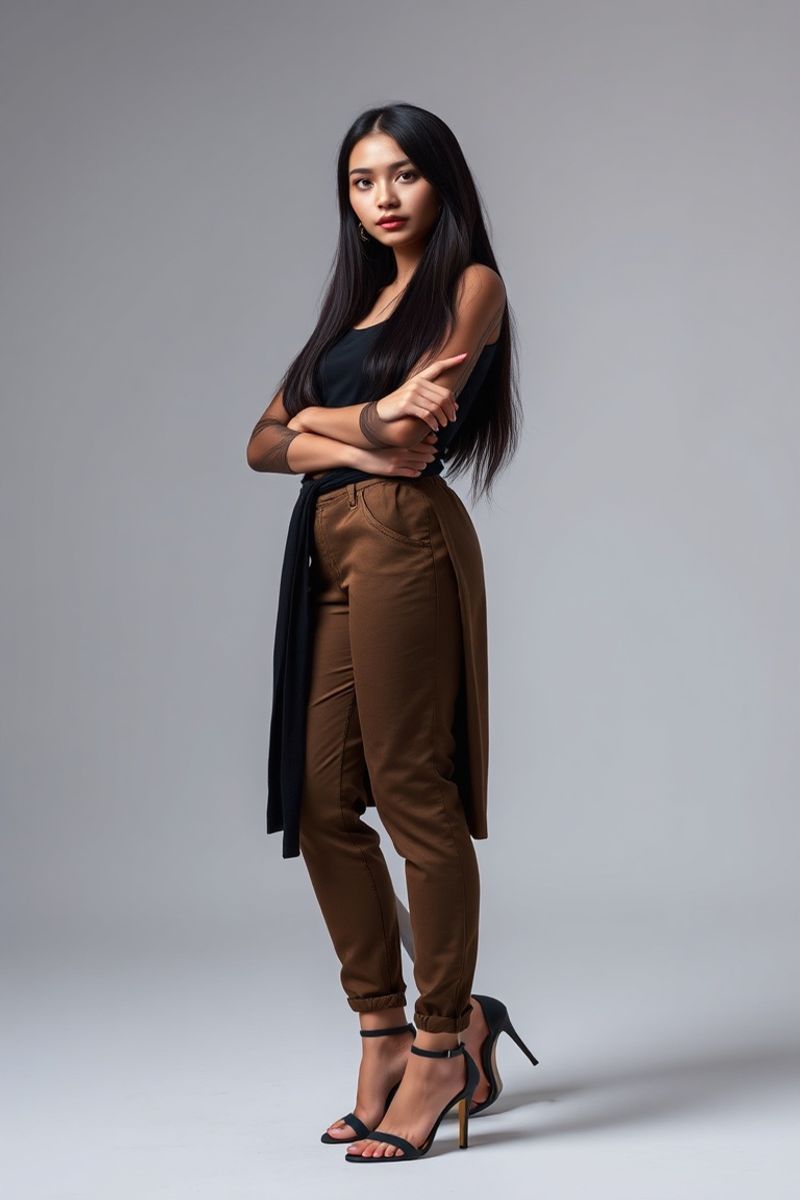 Sofia Reyes full body editorial pose