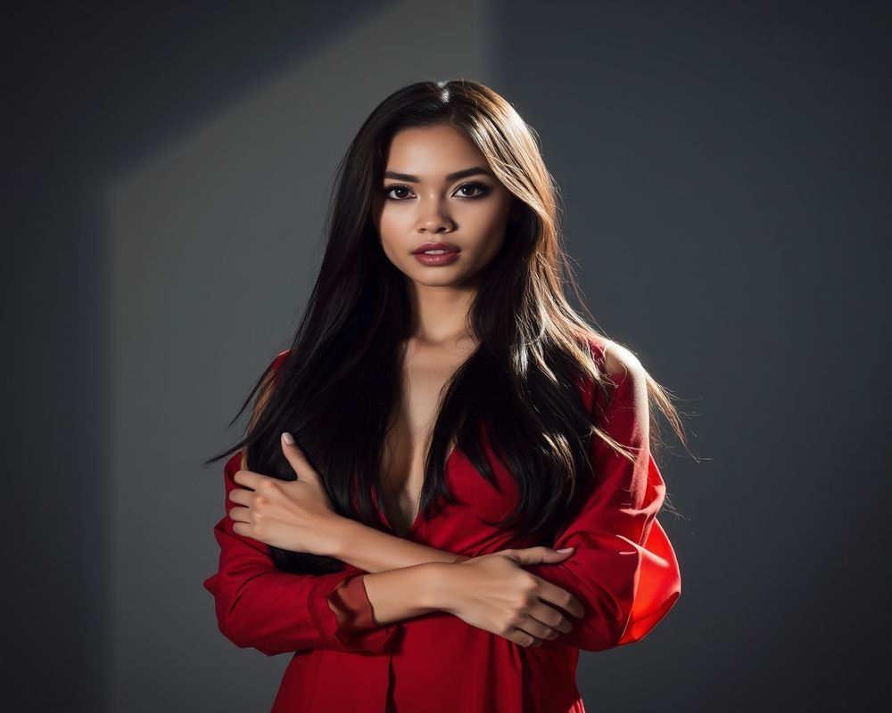 Sofia Reyes high fashion editorial