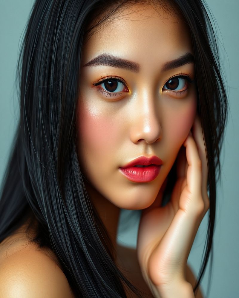 Sofia Reyes Villarosa beauty close-up portrait