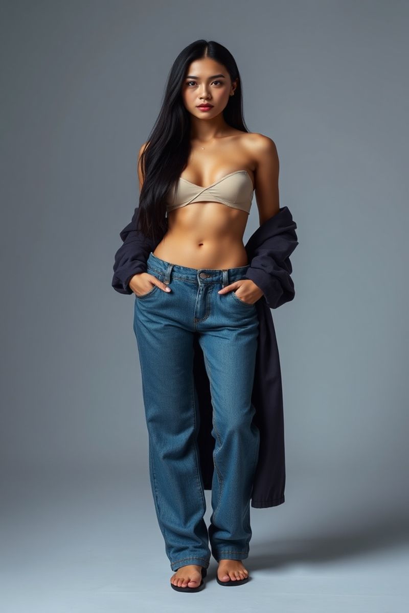 Sofia Reyes full body editorial pose