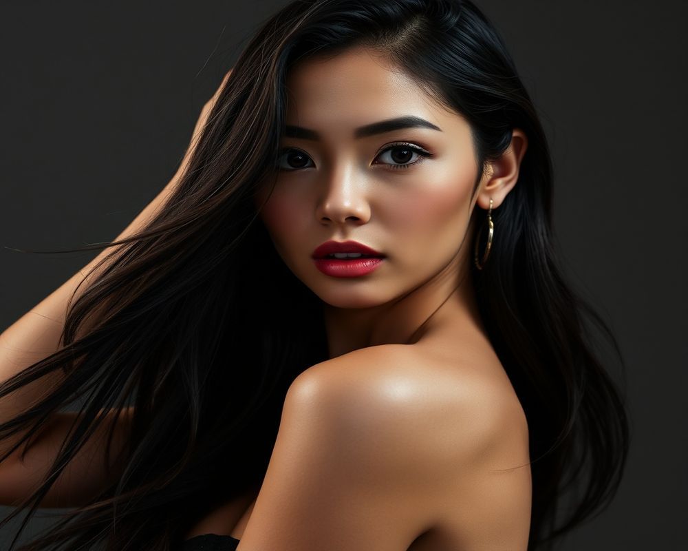 Sofia Reyes high fashion editorial