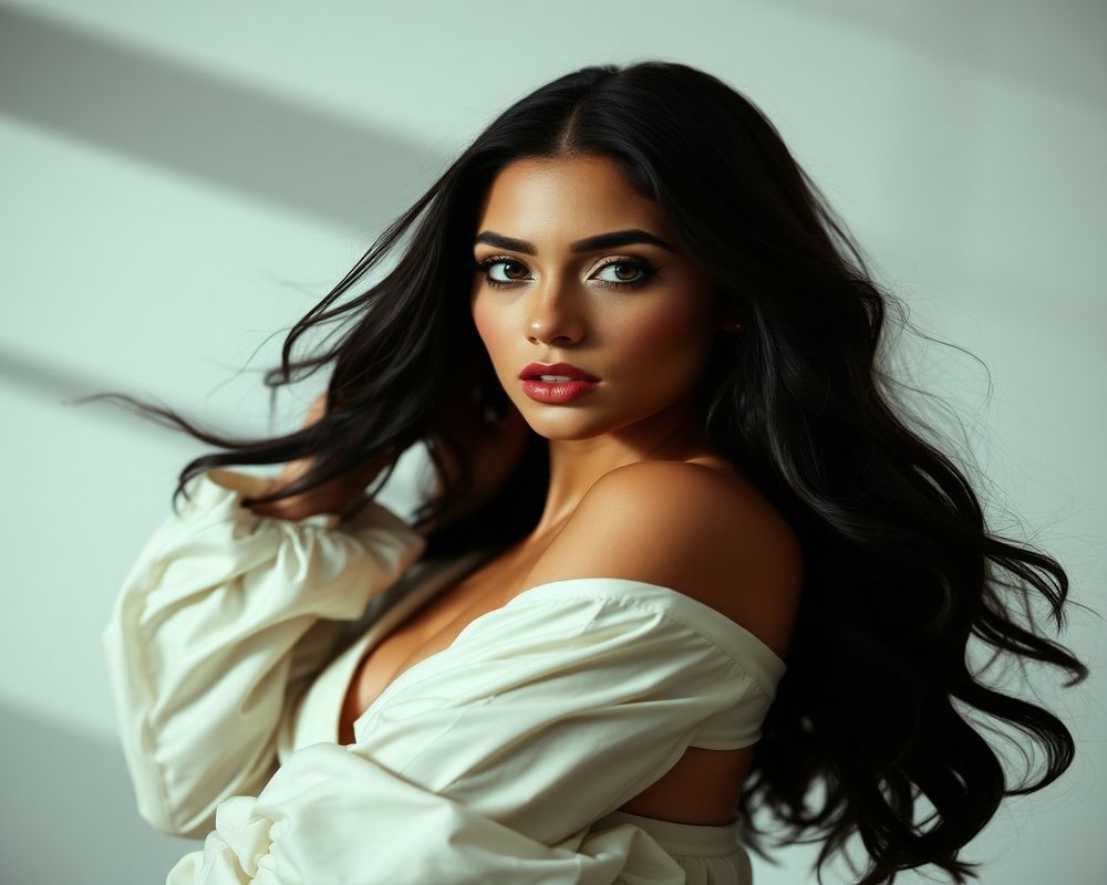 Sofia Rivera high fashion editorial