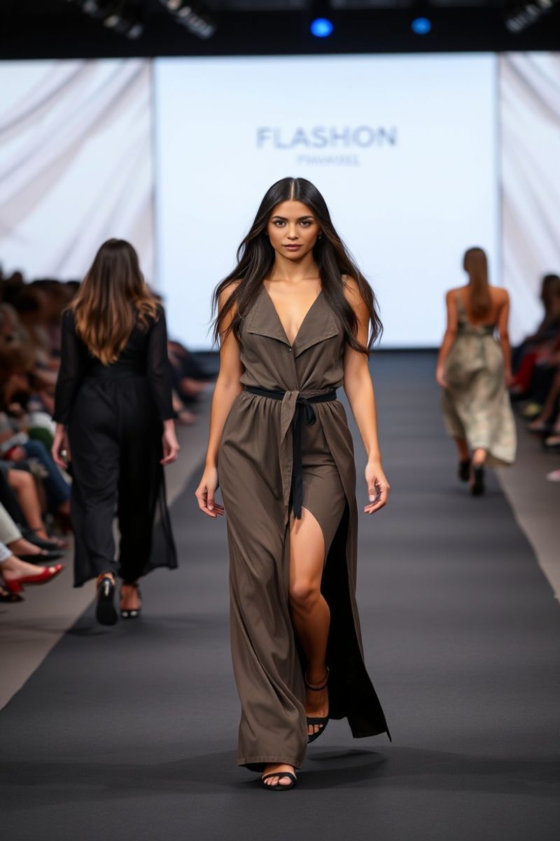 Sofia Rivera fashion runway walk