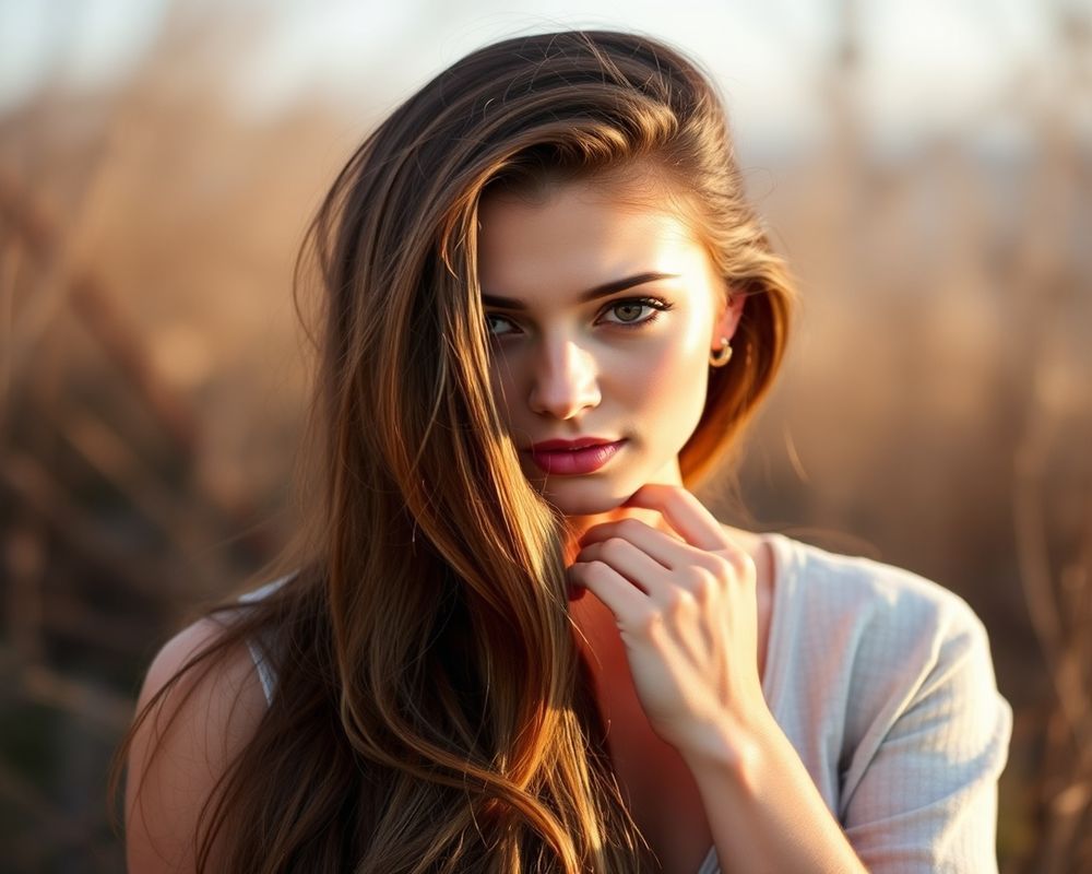 Sofia Romano lifestyle personality shot in natural outdoor setting