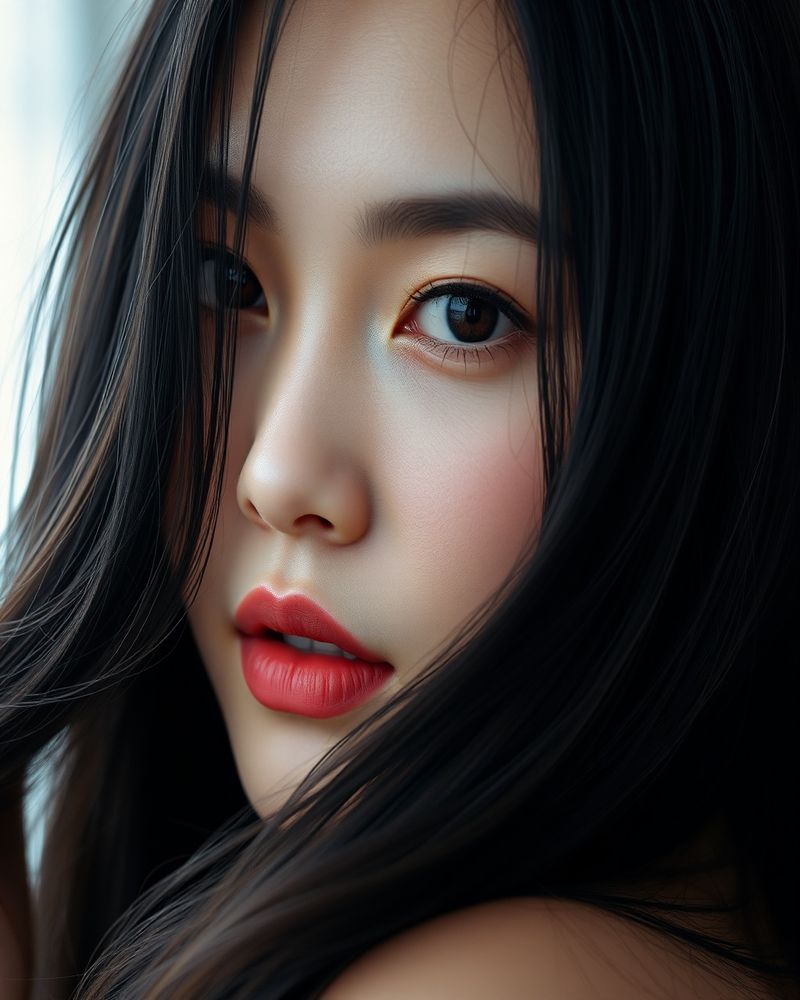 Soo-Min Park beauty close-up portrait