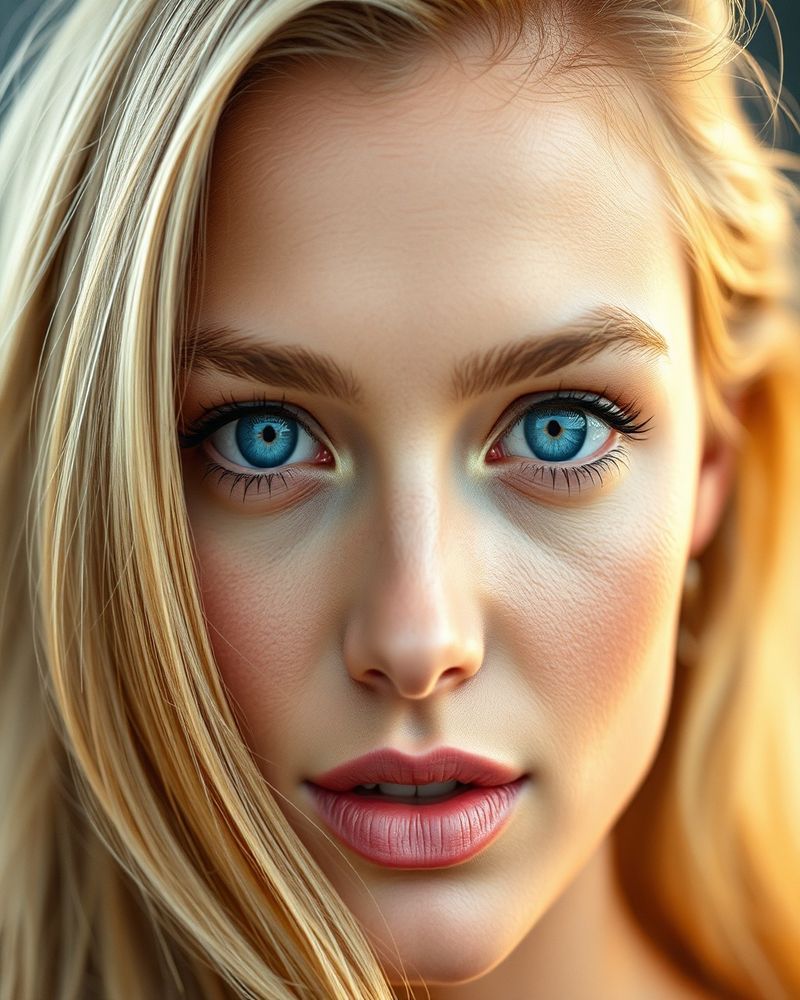 Sophie Bennett beauty close-up portrait