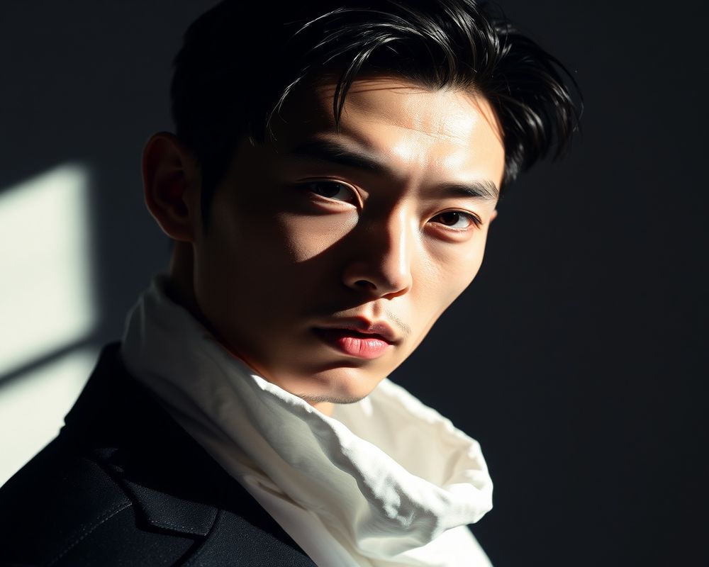 Takashi Yamamoto high fashion editorial