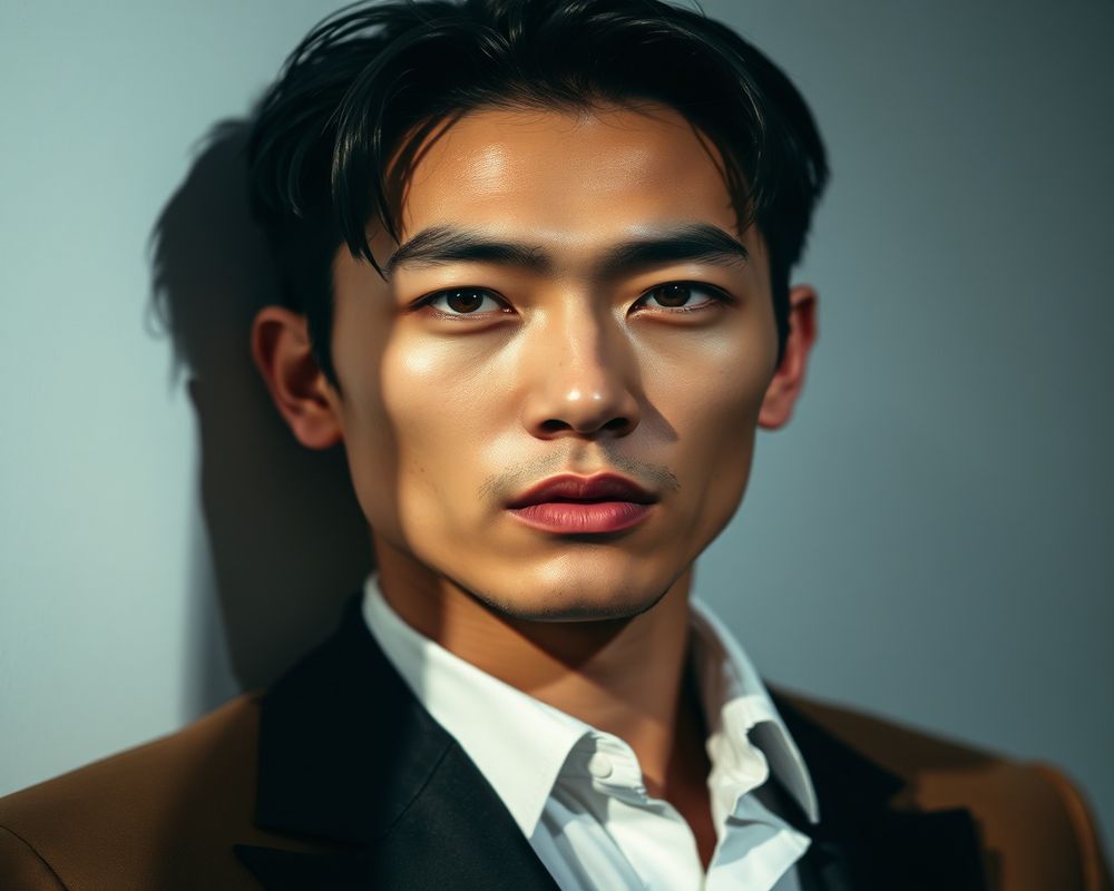 Takeshi Yamamoto high fashion editorial