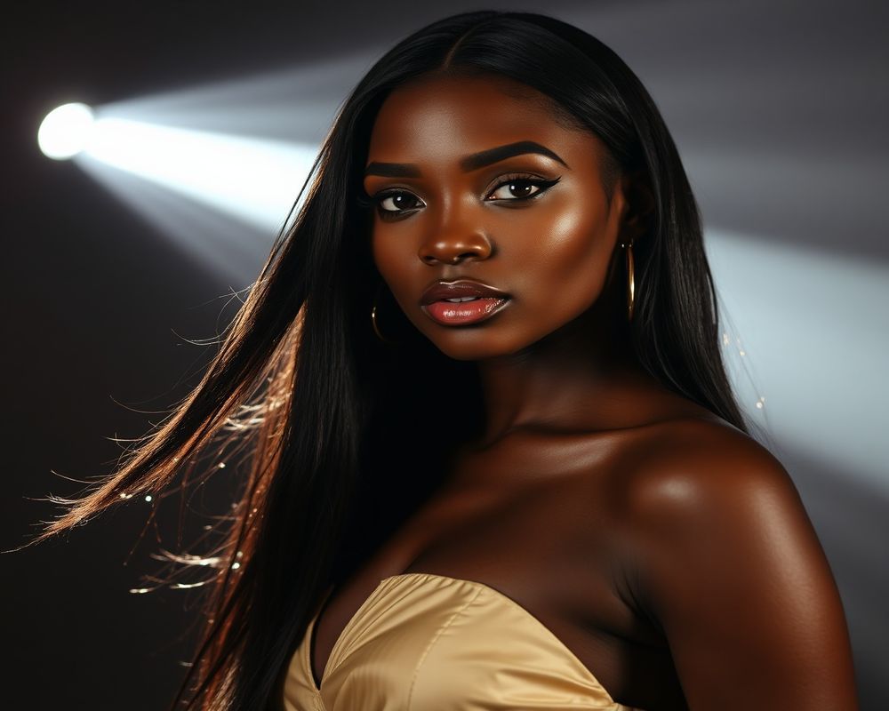 Thandi Mthembu high fashion editorial photoshoot