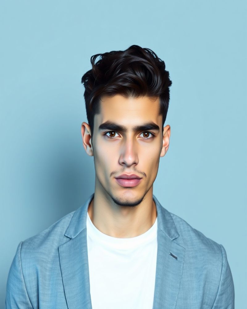 Theo Cardoso professional headshot, studio lighting