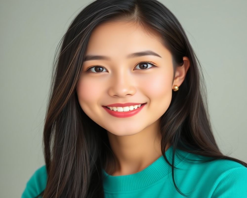 Trang Pham commercial brand campaign with natural smile