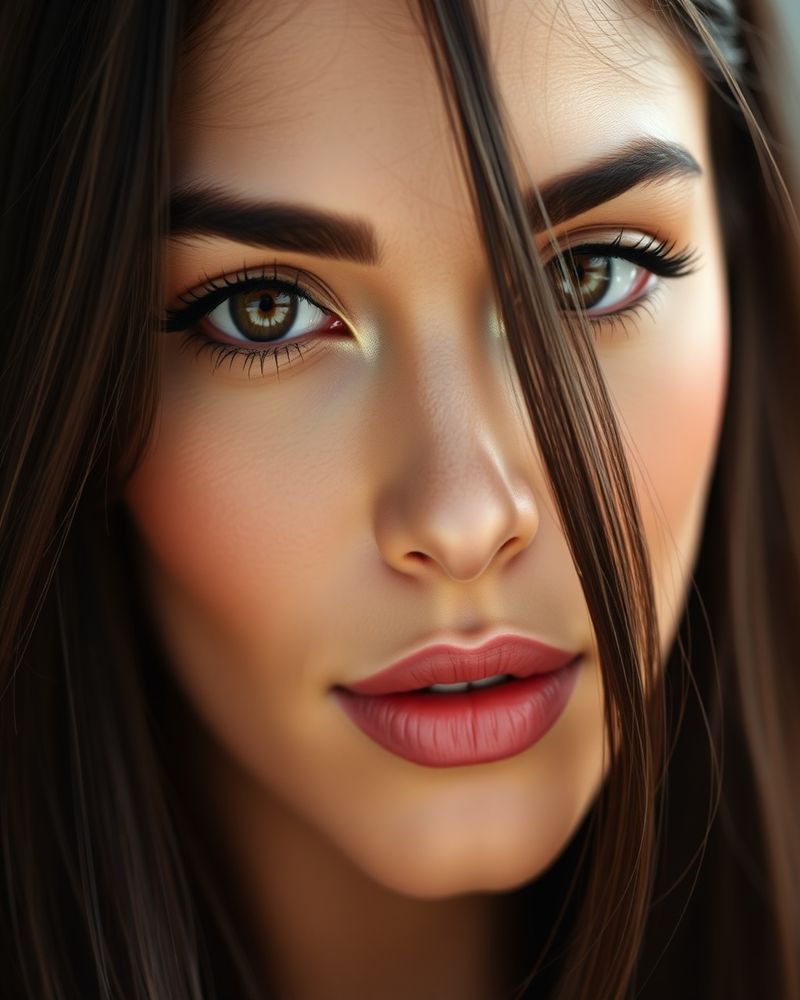 Valentina Montoya beauty close-up portrait