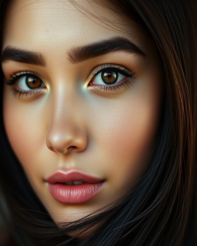 Valentina Morales beauty close-up portrait