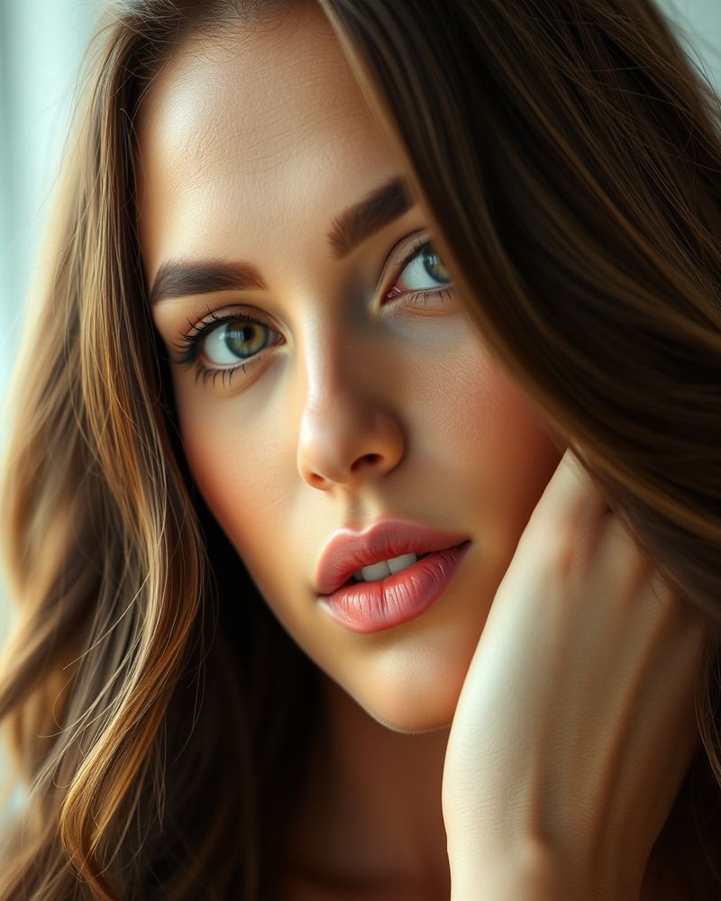 Valentina Moreira beauty close-up portrait