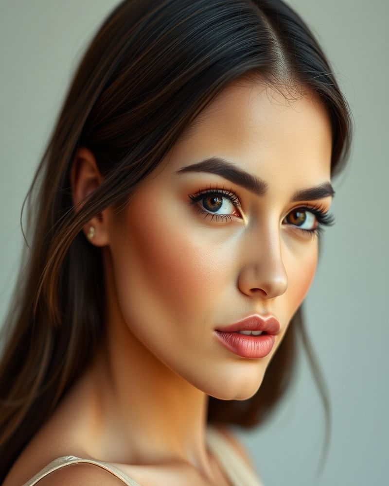 Valentina Moreno beauty close-up portrait