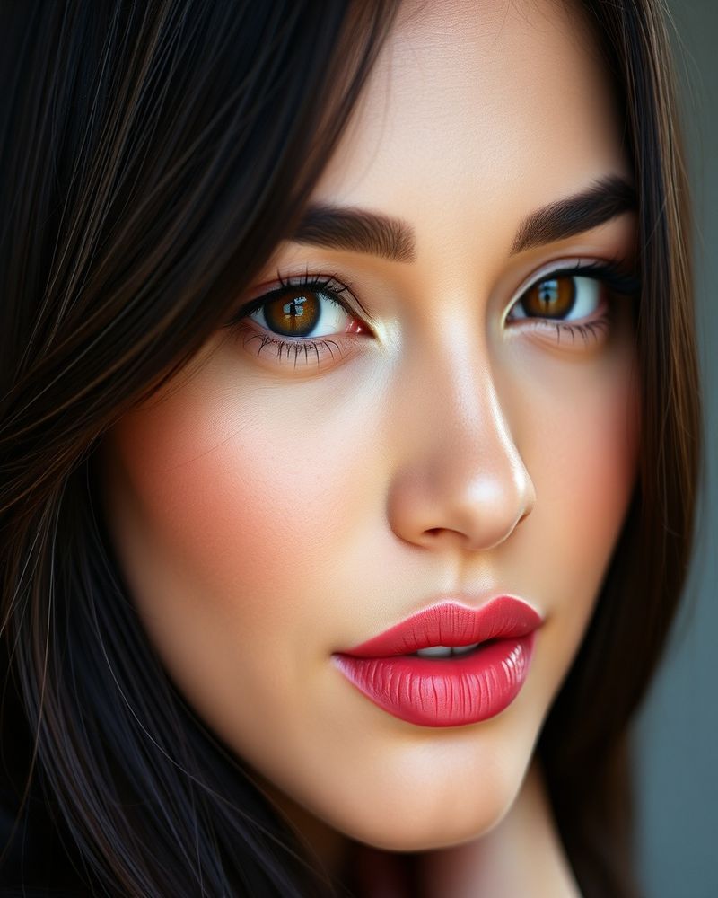Valentina Restrepo beauty close-up portrait