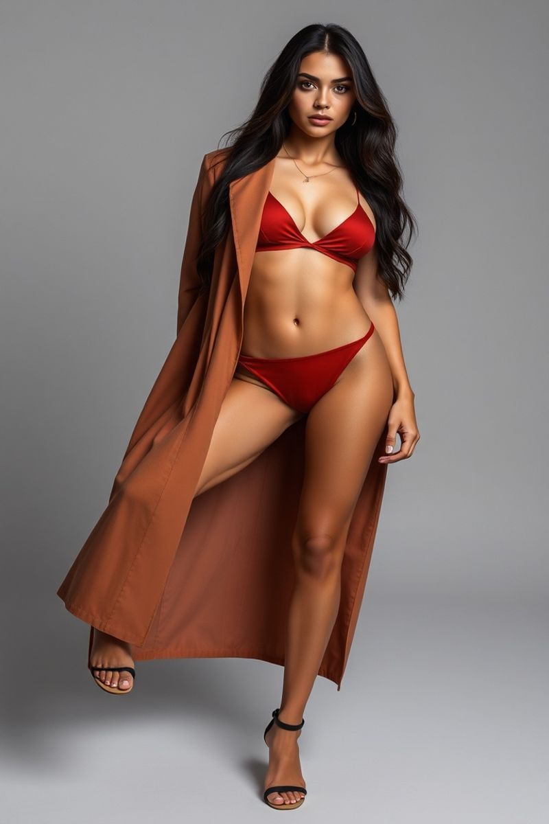 Valentina Reyes full body editorial pose