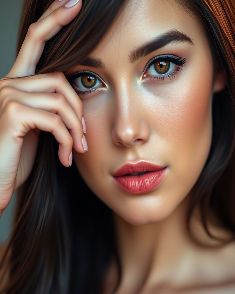 Valentina Reyes beauty close-up portrait