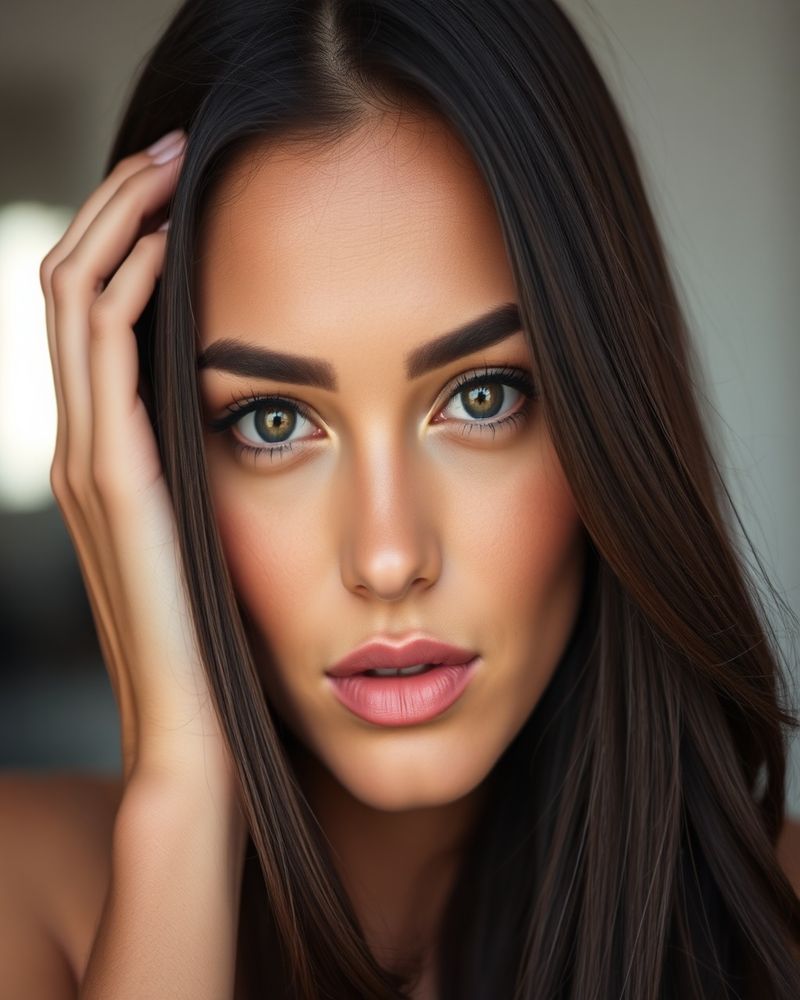 Valentina Ribeiro beauty close-up portrait