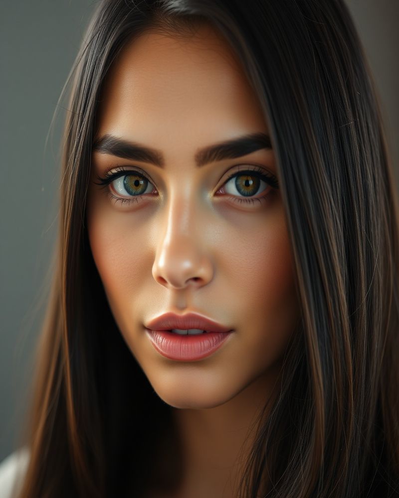 Valentina Rodrigues beauty close-up portrait