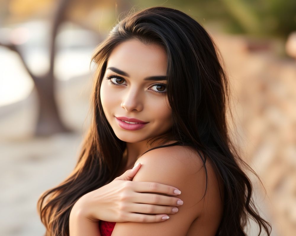 Valentina Silva lifestyle personality shot in natural outdoor setting