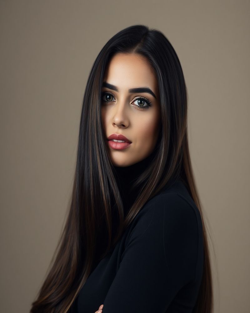 Yasmin Al-Farsi professional headshot, studio lighting with neutral background