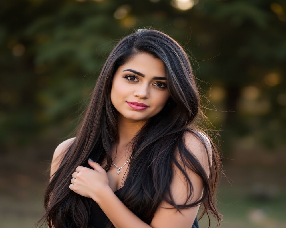 Yasmin Al-Farsi lifestyle personality shot in natural outdoor setting