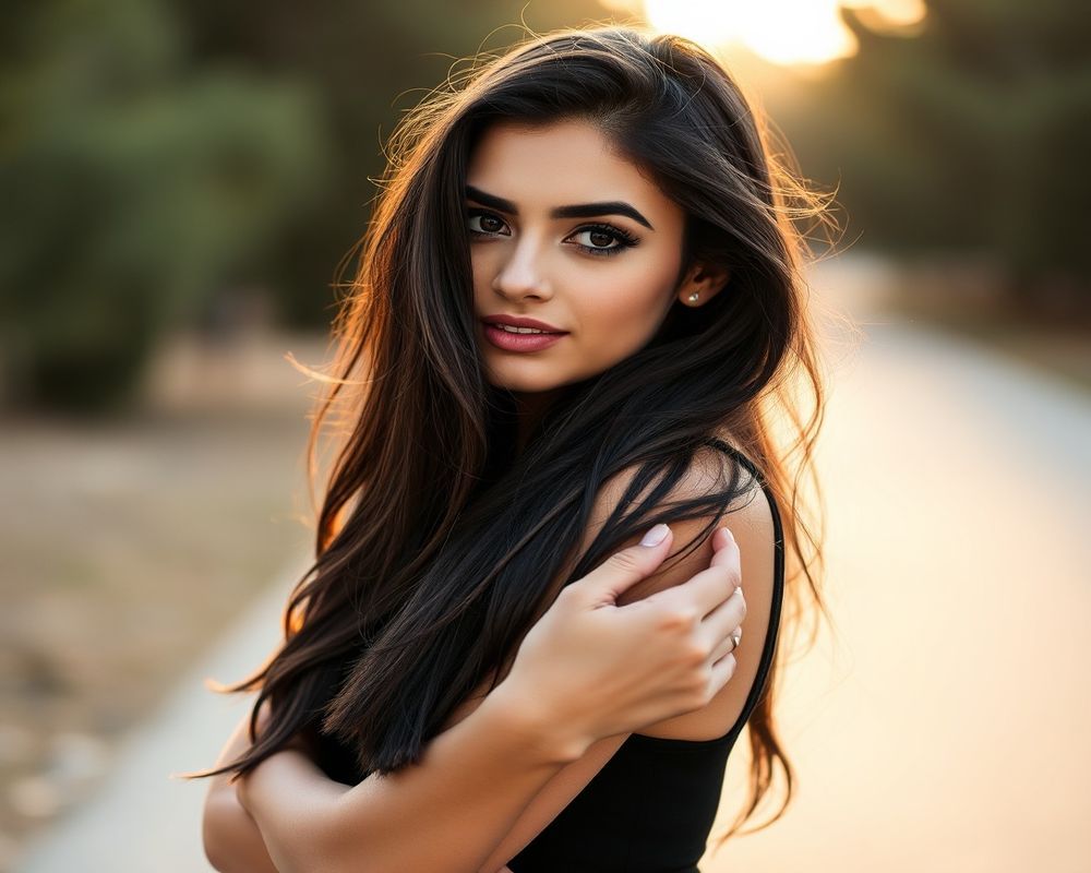 Yasmin Al-Rashid natural outdoor lifestyle portrait