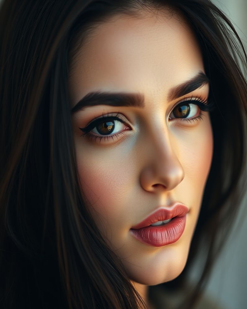 Yasmin Al-Rashid beauty close-up portrait