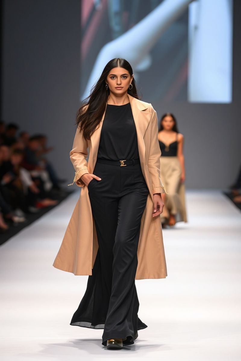 Yasmin Al-Rashid fashion runway walk