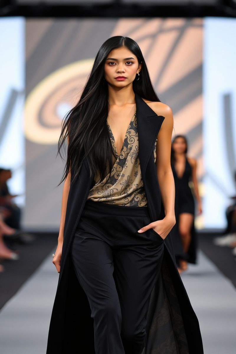 Ysabel Santos fashion runway walk