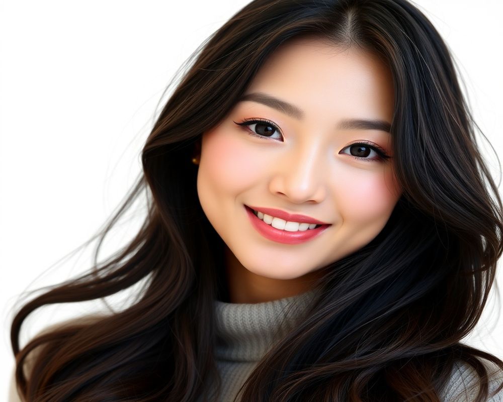 Yuna Park commercial brand campaign with natural smile and approachable look